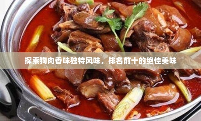 探索狗肉香味独特风味，排名前十的绝佳美味