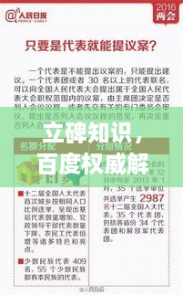 立碑知识，百度权威解读，知识尽在掌控之中