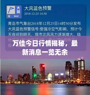 万佳今日行情揭秘，最新消息一览无余