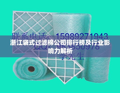 浙江袋式过滤棉公司排行榜及行业影响力解析