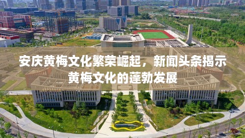 安庆黄梅文化繁荣崛起，新闻头条揭示黄梅文化的蓬勃发展