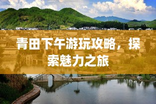 青田下午游玩攻略，探索魅力之旅
