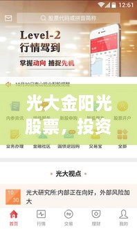 光大金阳光股票，投资新宠，稳健增值之选