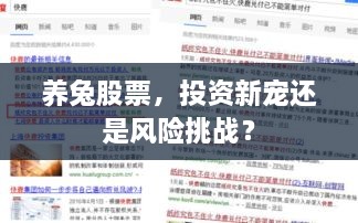 养兔股票，投资新宠还是风险挑战？