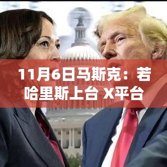 马斯克与哈里斯对决背后的X平台命运，探秘小巷小店与平台存亡的悬念