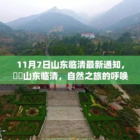 山东临清启程探索宁静美景的奇妙之旅，最新通知与旅游呼唤