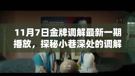 探秘小巷深处的调解之花，金牌调解最新一期带你领略独特小店风采