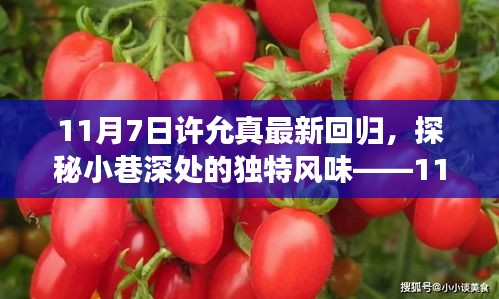 许允真最新回归之旅，探秘小巷独特风味