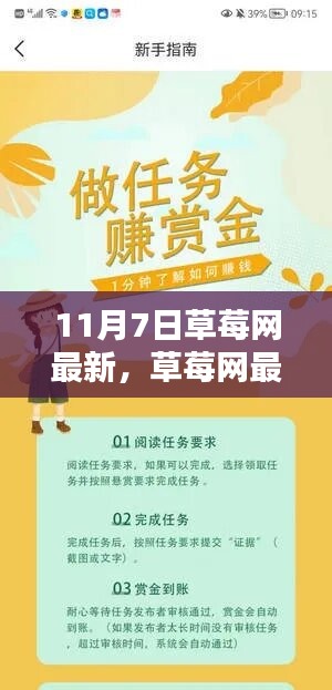 草莓网任务指南，轻松完成活动任务的初学者与进阶用户指南（11月7日更新）