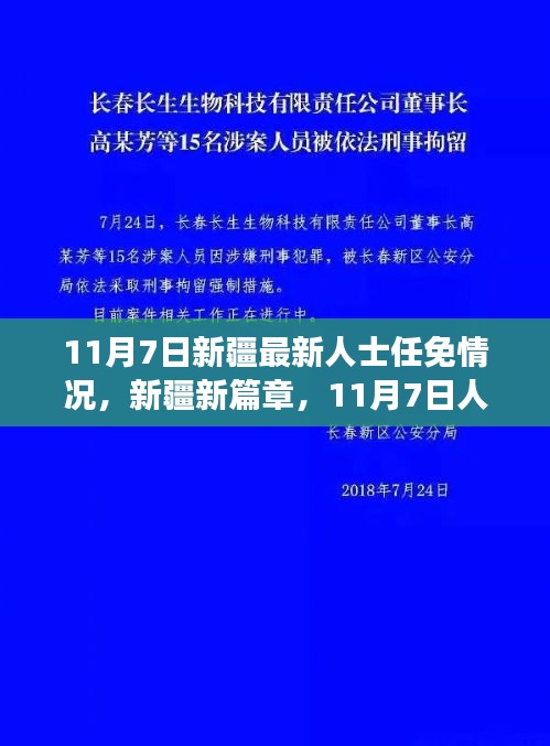 新疆人事变革，新篇章下的自信与力量（11月7日最新任免情况）