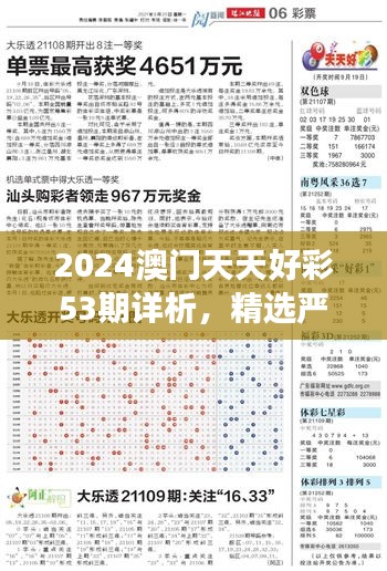 2024澳门天天好彩53期详析，精选严版RKZ276.86独家解读