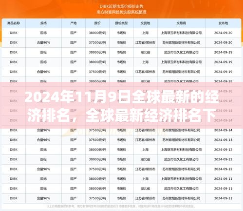 全球最新经济排名下的温馨日常与奇妙经历在2024年11月9日的见证