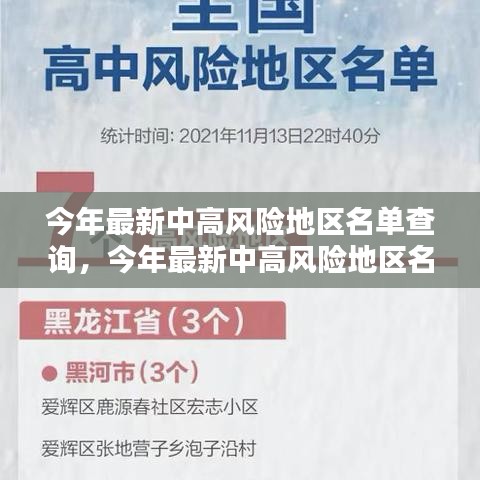 最新中高风险地区名单深度解析与观点阐述，查询与阐述风险地区现状