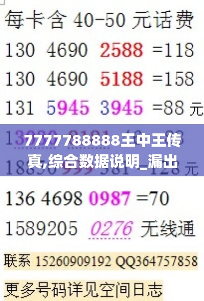 7777788888王中王传真,综合数据说明_漏出版TNY619.17