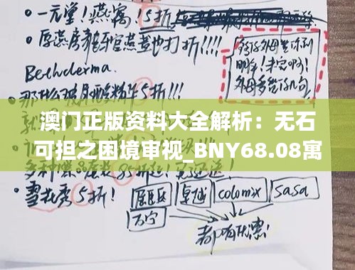 澳门正版资料大全解析：无石可担之困境审视_BNY68.08寓言解读