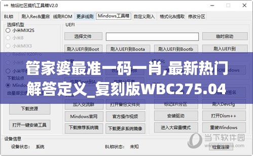 管家婆最准一码一肖,最新热门解答定义_复刻版WBC275.04