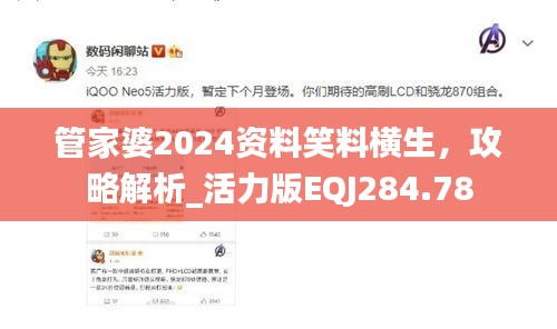 管家婆2024资料笑料横生，攻略解析_活力版EQJ284.78