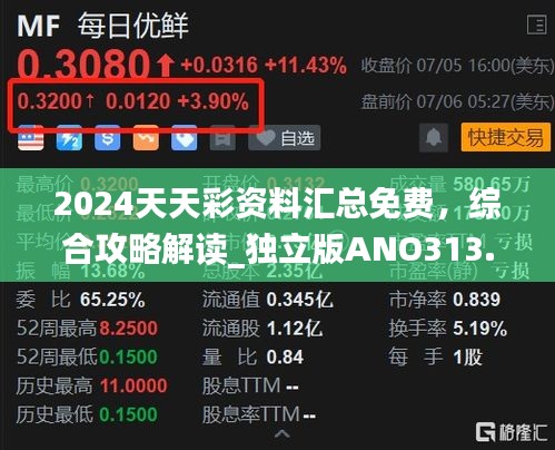 2024天天彩资料汇总免费，综合攻略解读_独立版ANO313.11