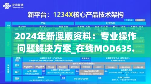 2024年新澳版资料：专业操作问题解决方案_在线MOD635.73