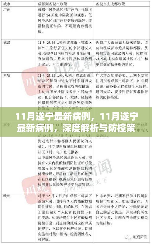 遂宁最新病例深度解析与防控策略，11月疫情最新动态报告