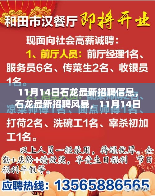 11月14日石龙最新招聘信息，招聘风暴中的机遇与挑战