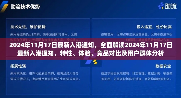 2024年最新入港通知详解，特性、体验、竞品对比及用户群体分析