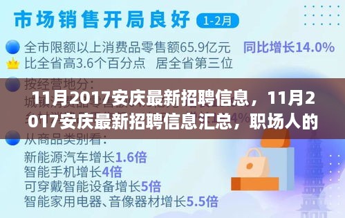 最新安庆招聘汇总，职场人的福音，十一月招聘信息一网打尽