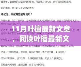 叶檀最新文章详解，适合初学者与进阶用户的阅读指南