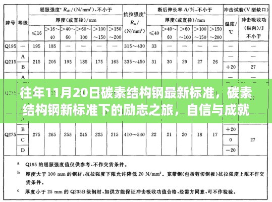 碳素结构钢新标准下的励志之旅，自信与成就感的熔炼之路