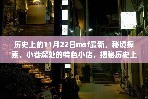 揭秘历史上的11月22日，MSF最新动态与秘境探索特色小店风采展示