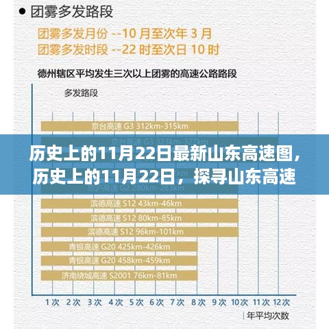 历史上的11月22日，探寻山东高速最新发展脉络图揭秘其最新高速图发展动态