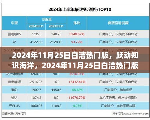 2024年11月25日白洁热门版，跃动知识海洋，2024年11月25日白洁热门版引领我们走向自信未来