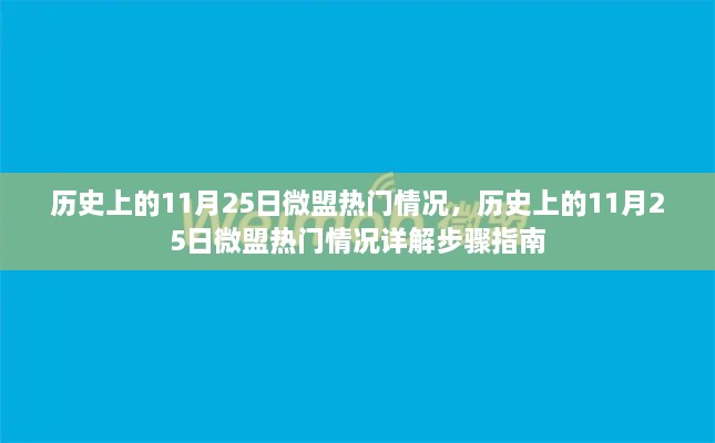 历史上的微盟热门事件，11月25日情况详解与步骤指南