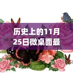 历史上的快乐瞬间与微桌面上的温馨时光，最新微桌面更新回顾