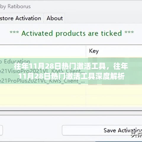 往年11月28日热门激活工具深度解析与探讨
