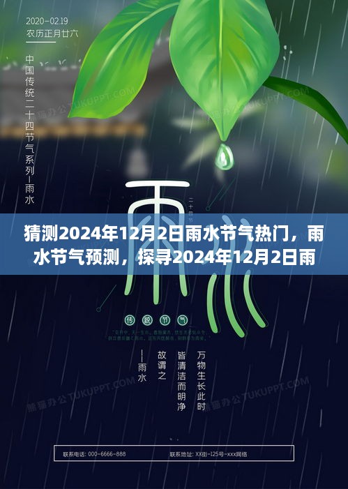 探寻2024年雨水节气热点预测，雨水节气趋势展望与热点分析