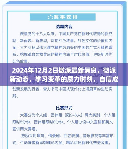 微派最新动态，学习变革的魔力时刻，展望2024年微派的未来之路