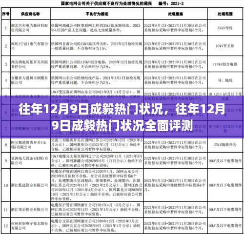 往年12月9日成毅热门状况深度解析与全面评测