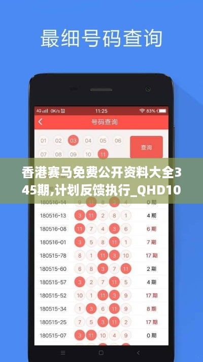 香港赛马免费公开资料大全345期,计划反馈执行_QHD10.889