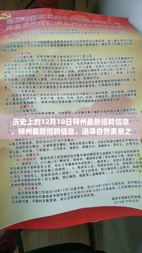 朔州最新招聘信息发布，追寻自然美景之旅，启程寻找内心的宁静与平和日记