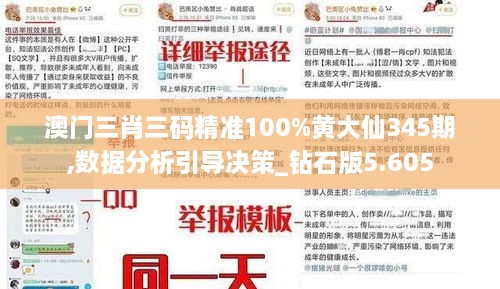 澳门三肖三码精准100%黄大仙345期,数据分析引导决策_钻石版5.605