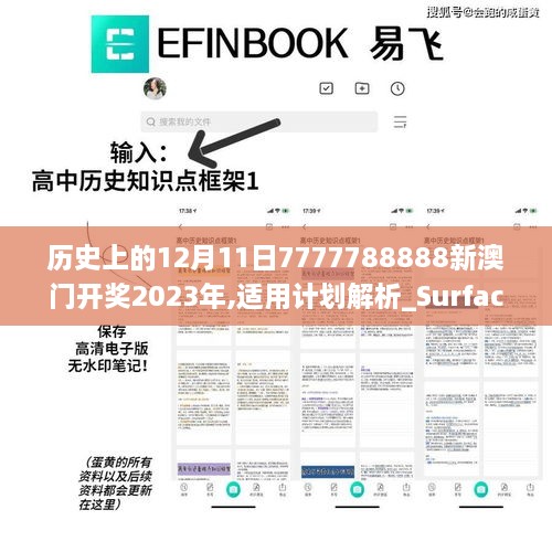 历史上的12月11日7777788888新澳门开奖2023年,适用计划解析_Surface5.299