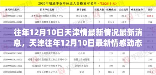 天津往年12月10日情感动态解析与体验分享指南，最新消息与动态体验回顾