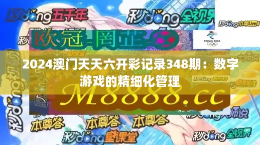 2024澳门天天六开彩记录348期：数字游戏的精细化管理