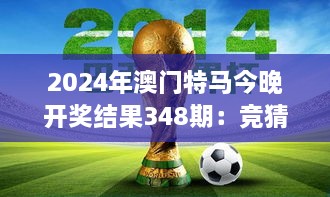 2024年澳门特马今晚开奖结果348期：竞猜热情再度燃起