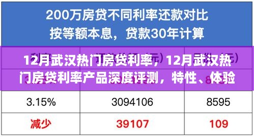 武汉热门房贷利率产品深度解析，特性、体验、竞争分析与目标用户洞察