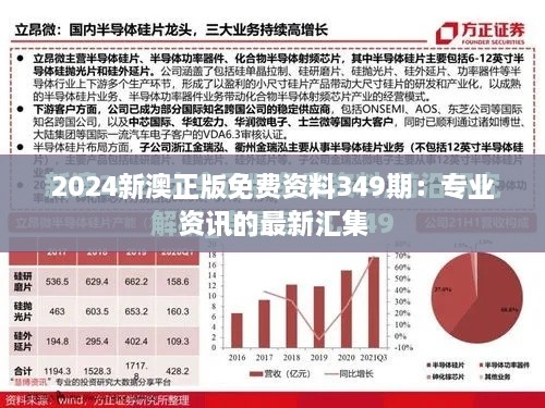 2024新澳正版免费资料349期：专业资讯的最新汇集