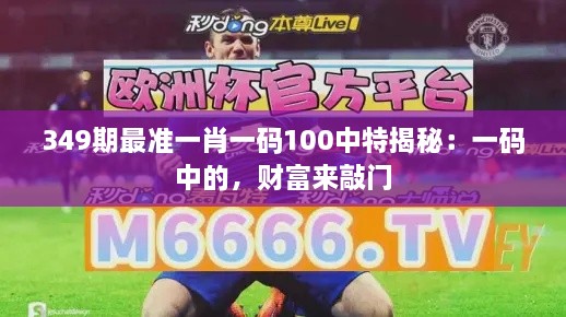 349期最准一肖一码100中特揭秘：一码中的，财富来敲门