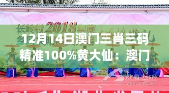 12月14日澳门三肖三码精准100%黄大仙：澳门赌场的神话缔造者