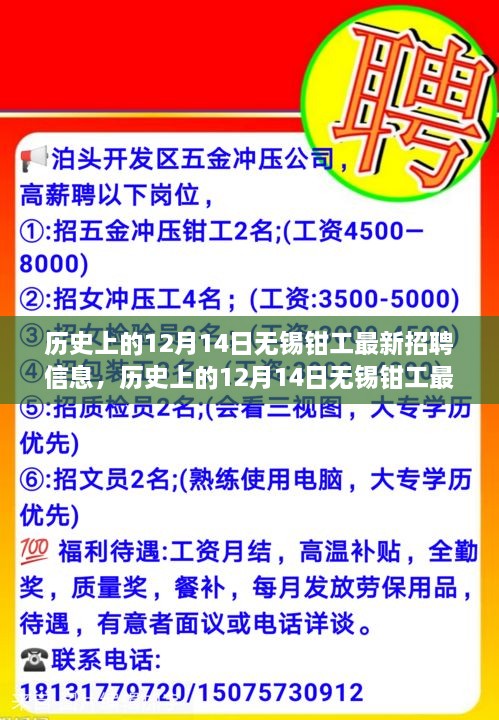 历史上的12月14日无锡钳工招聘信息及深度评测揭秘